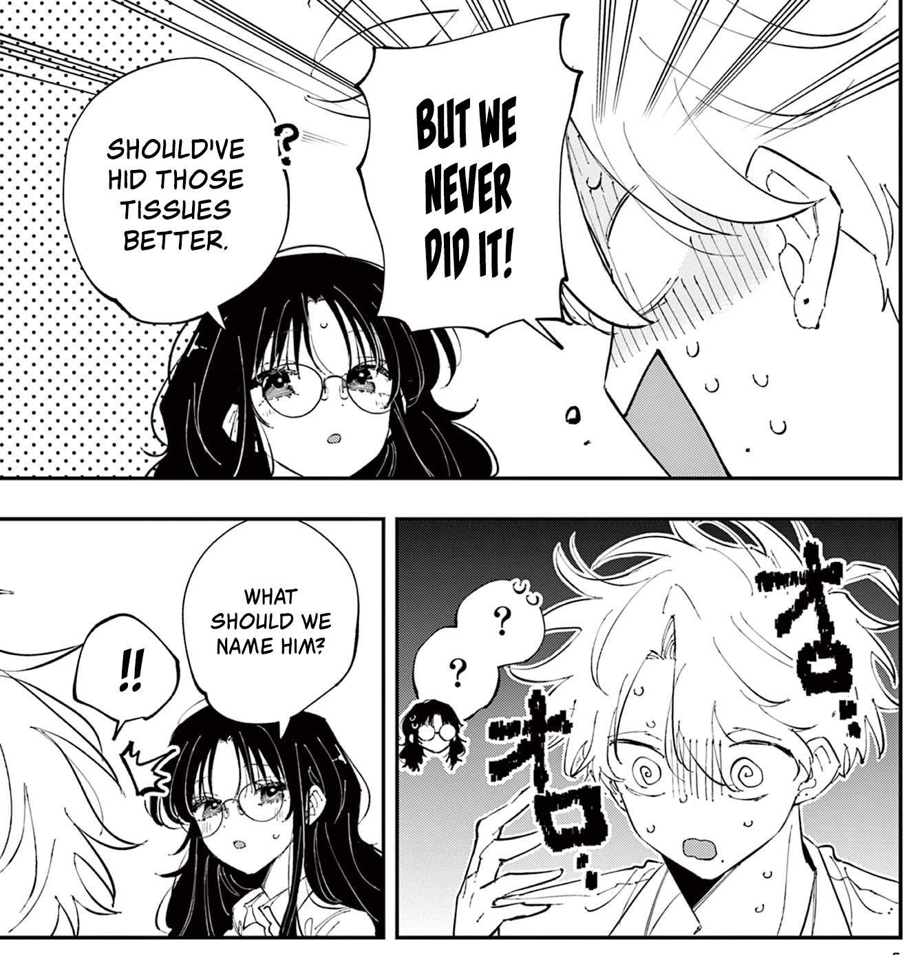 The weirdo one desk over keeps giving me THAT kind of look, Chapter 52 image 12
